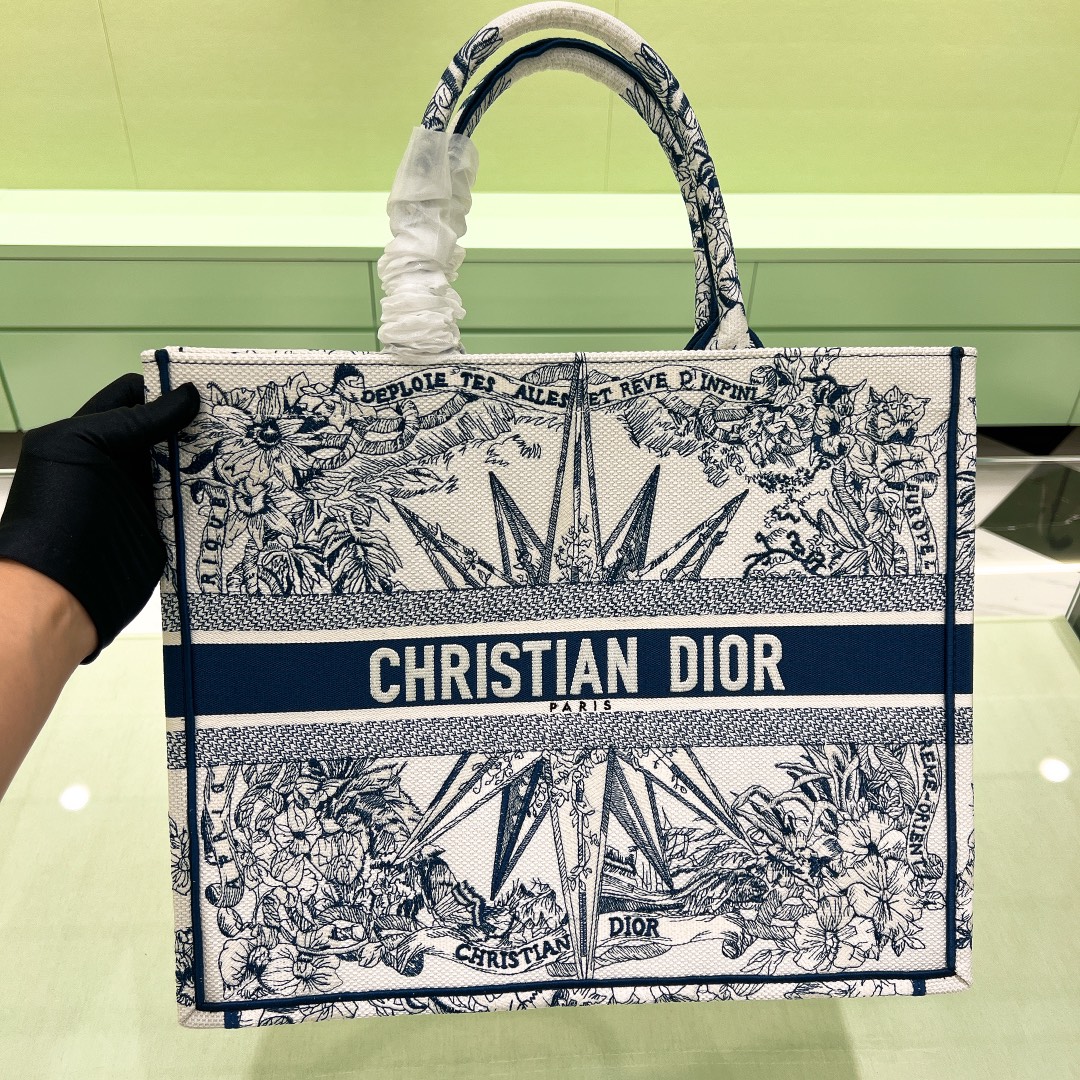 10A + top quality Large Dior Book Tote 1286 DLAM042 42cm