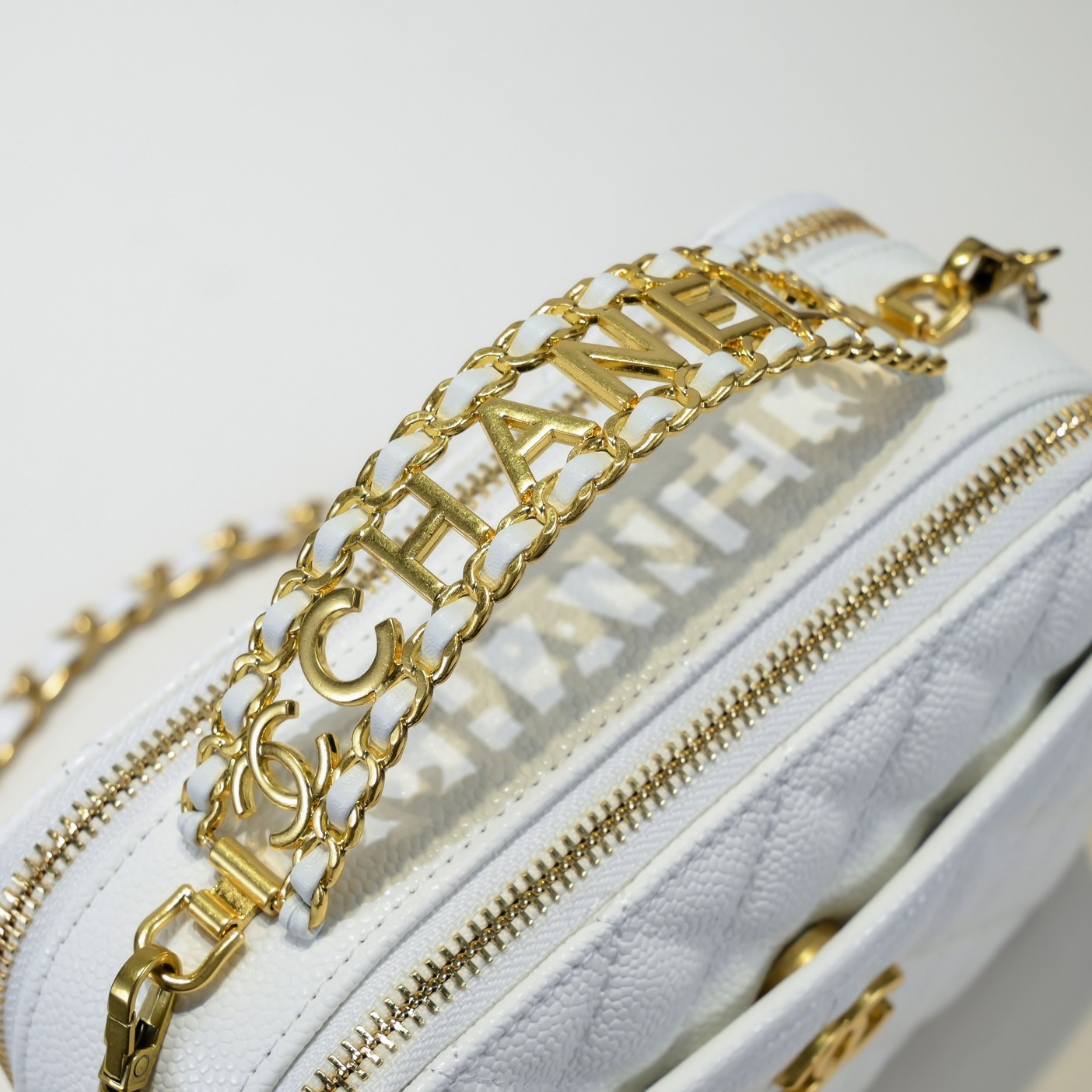 Chanel Caviar Double-C Camera Shoulder Bag Handbag