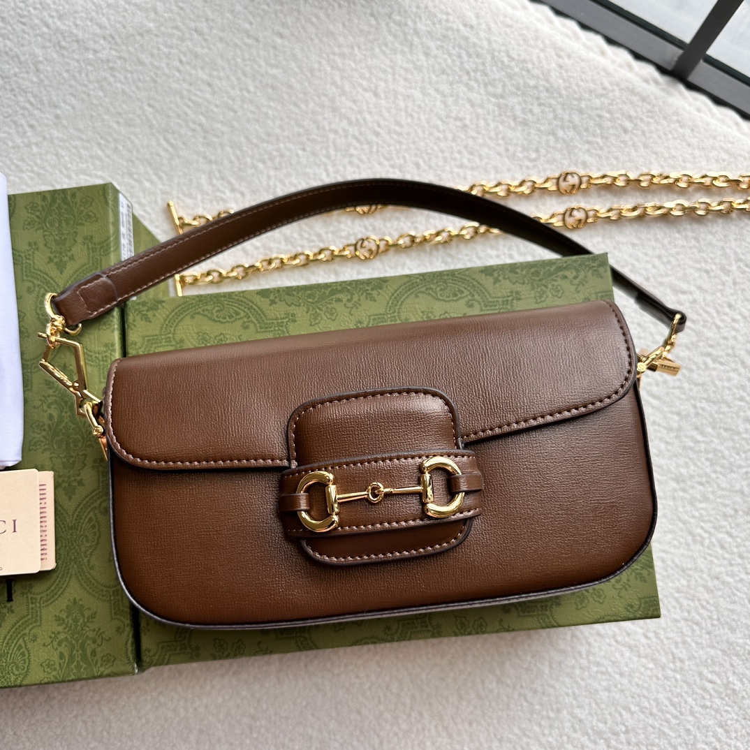 Gucci 1955 Horsebit Bag 735178 LM021 24cm