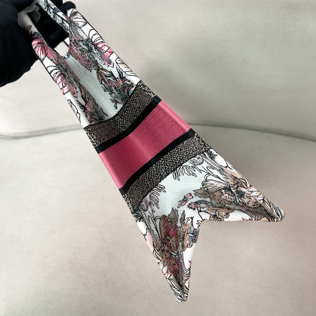 10A + top quality Medium Dior Book Tote 1296 DLAM022 36cm