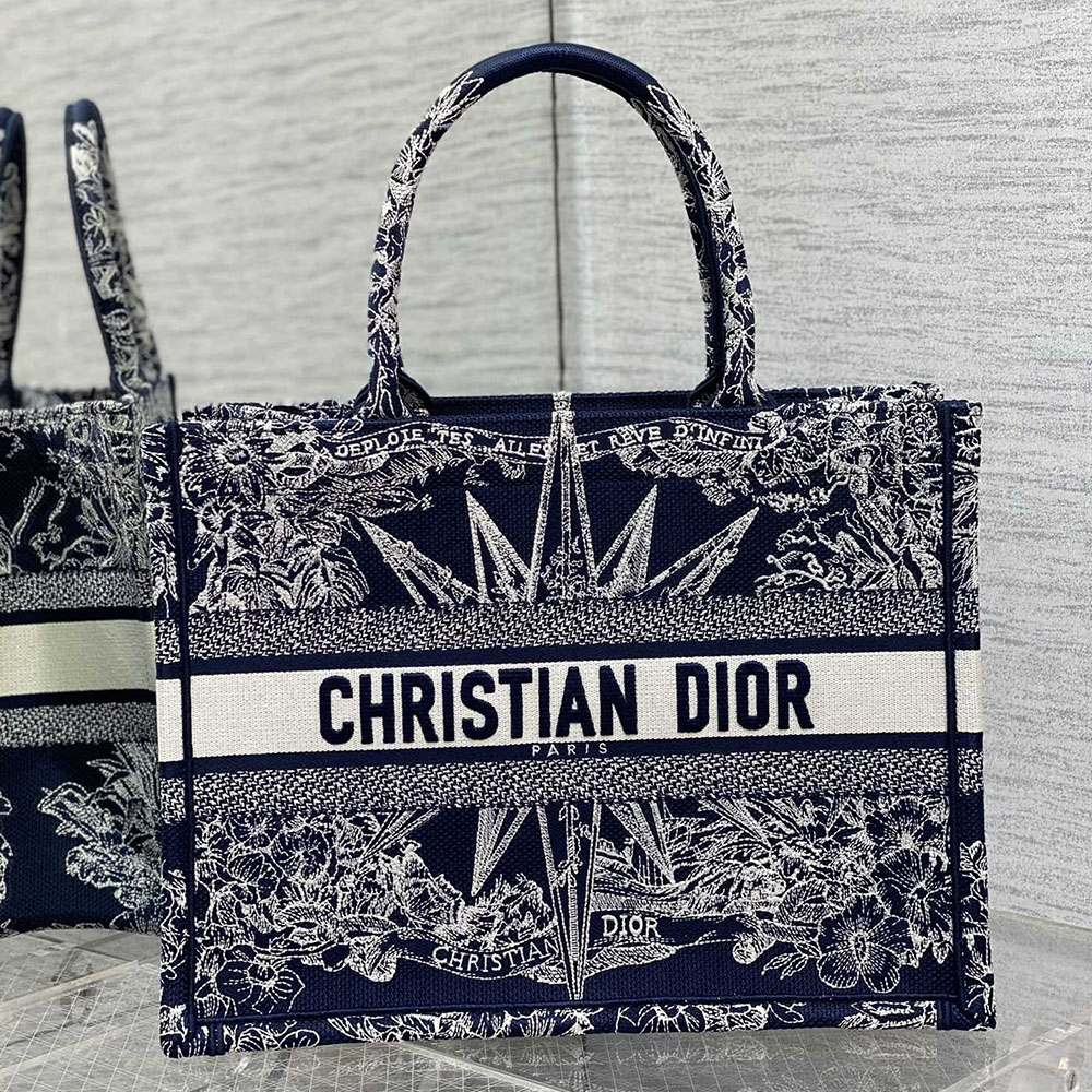 DIOR Book Tote Starlight&Star Tote Bags(Replica)