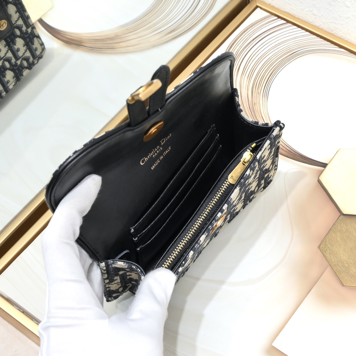 Dior Saddle Waist Bag 1099 LM041 18.5cm