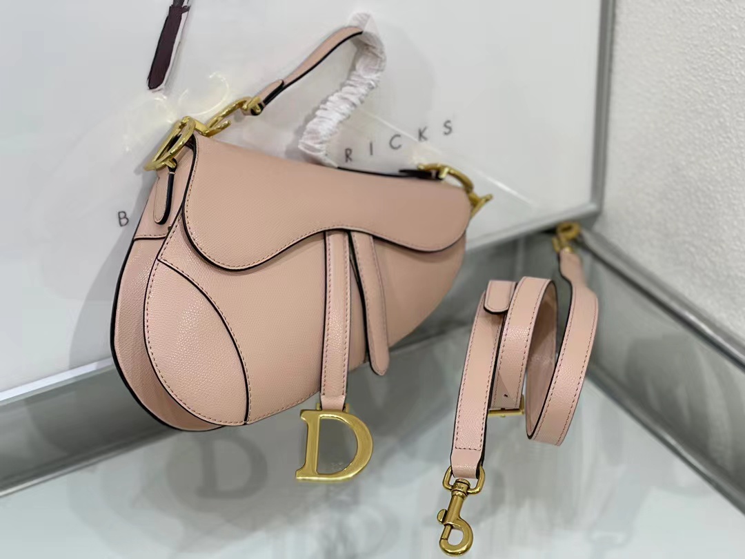 Dior Saddle Bag Nude 6677 XB012 25.5cm