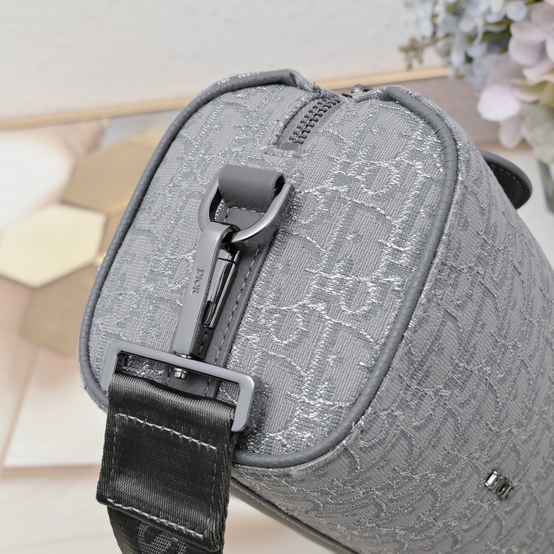 Dior Lingot Messenger Bag CD Diamond Shoulder Bag Handbag