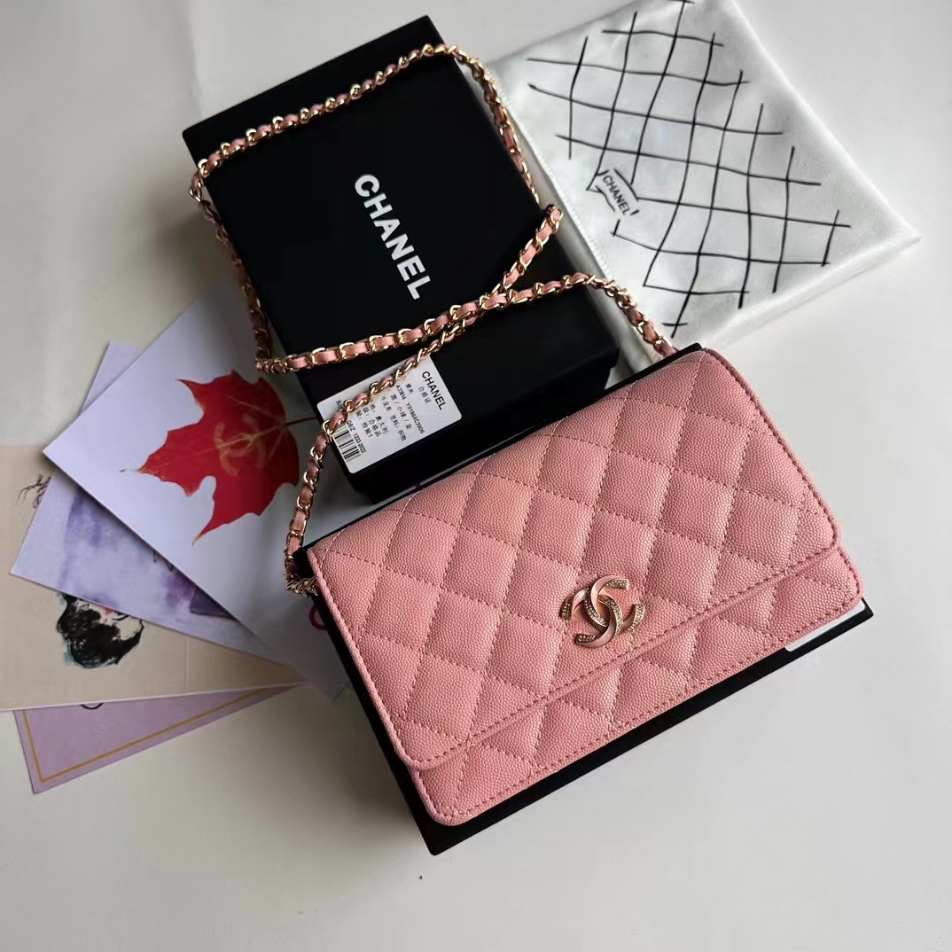 Chanel A33814 Pink LM531 19cm