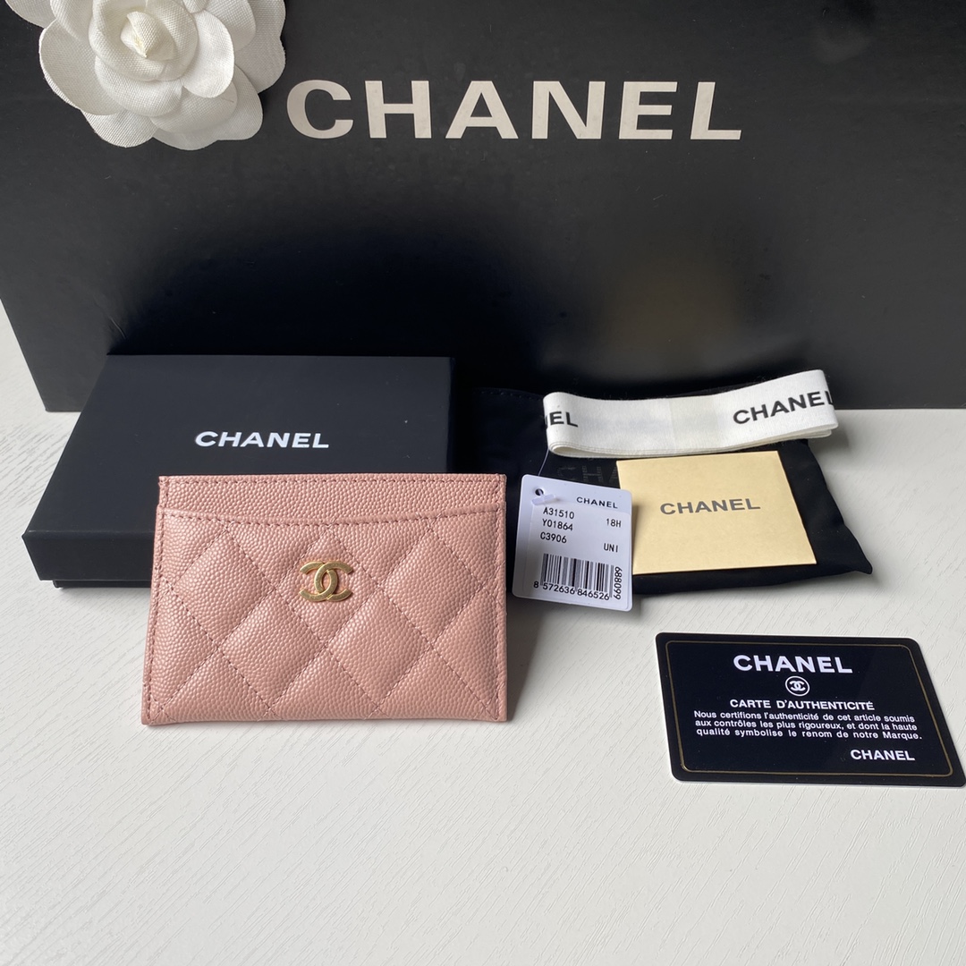 Top quality Chanel Card holder 31510 LM08 11cm