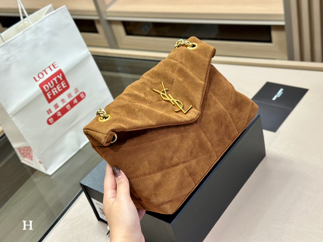 YSL Loulou puffer 4752 DB551 28cm