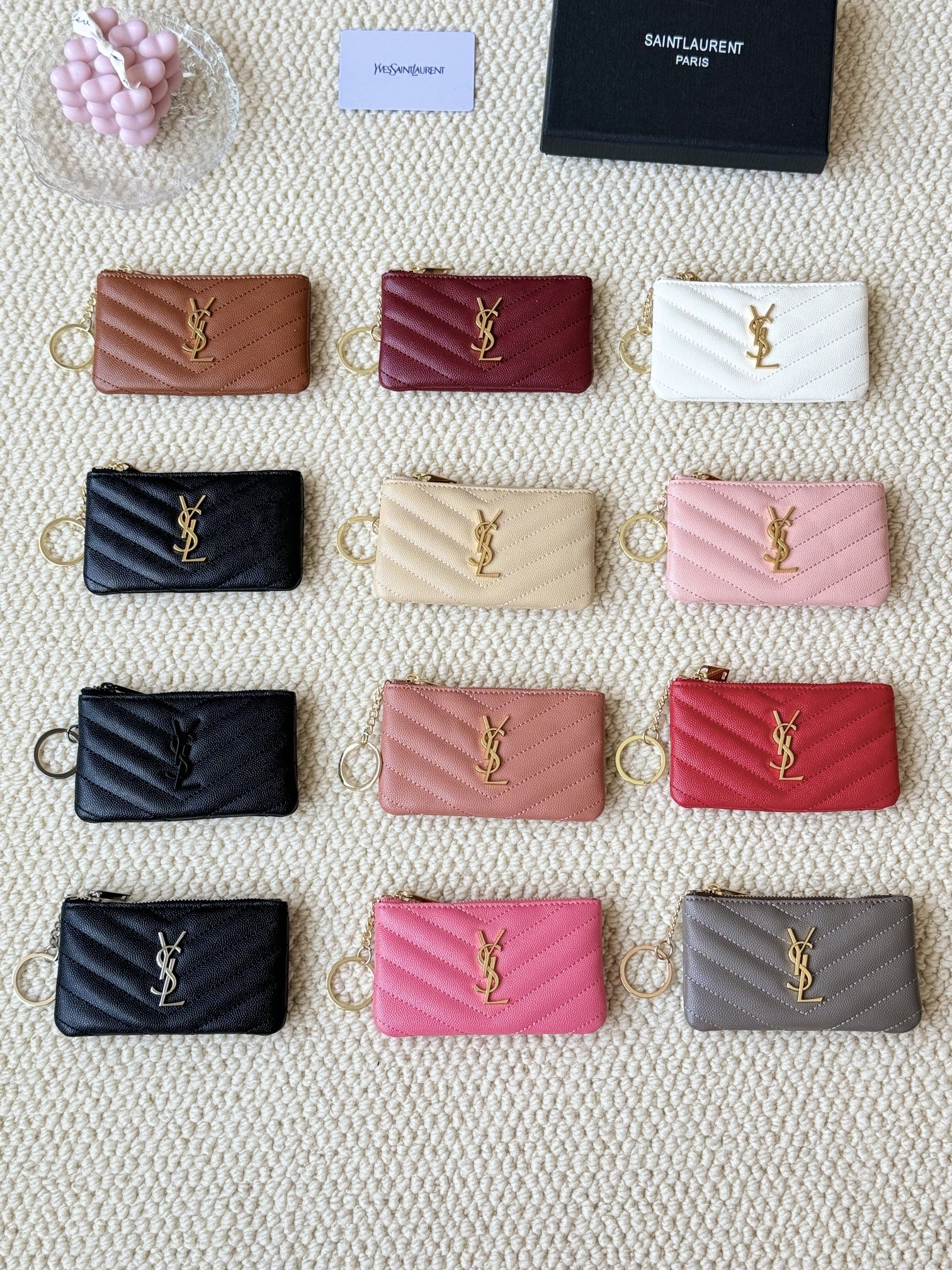 YSL Wallet 438386 LM06 13cm
