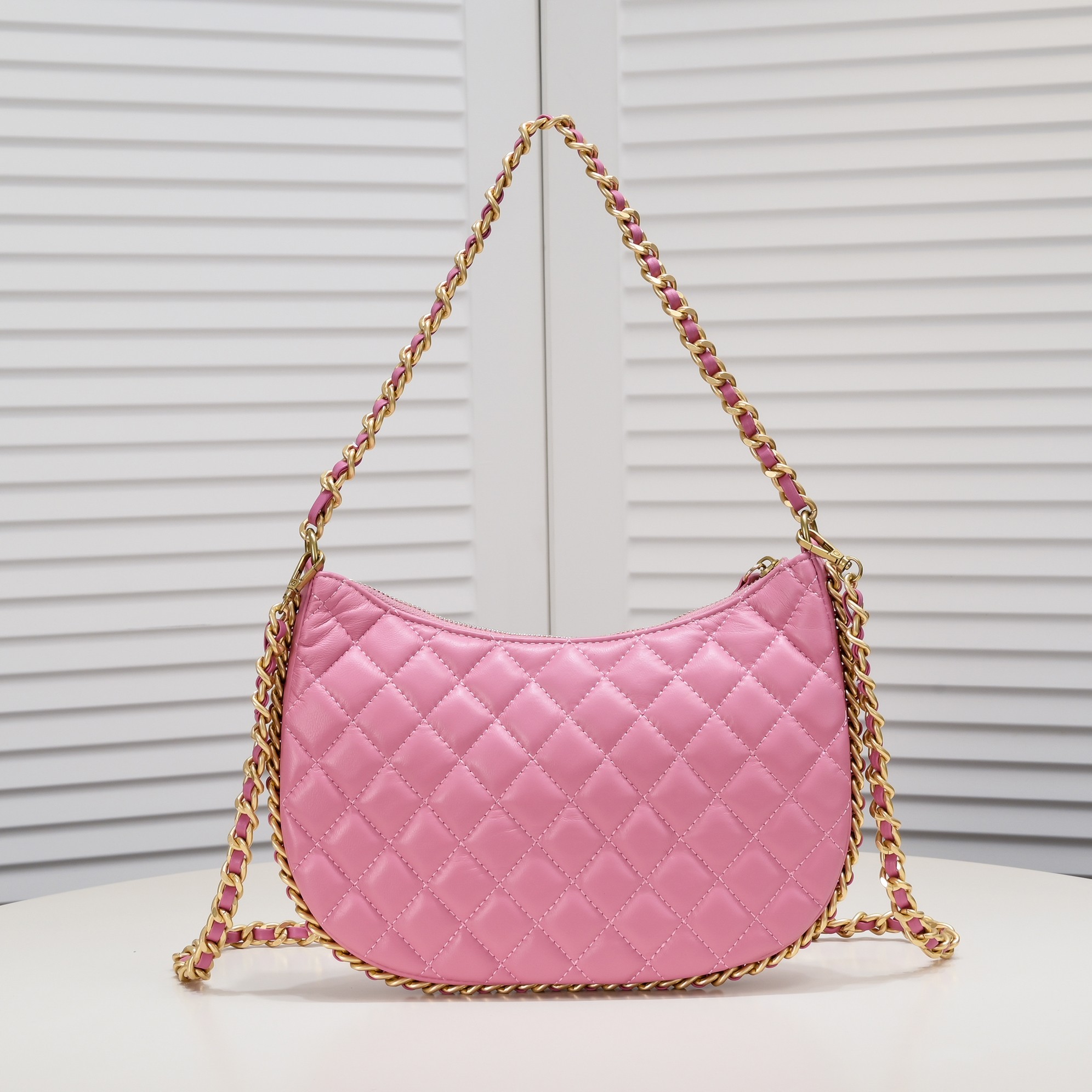Chanel 23B Hobo Shoulder Bag Handbag