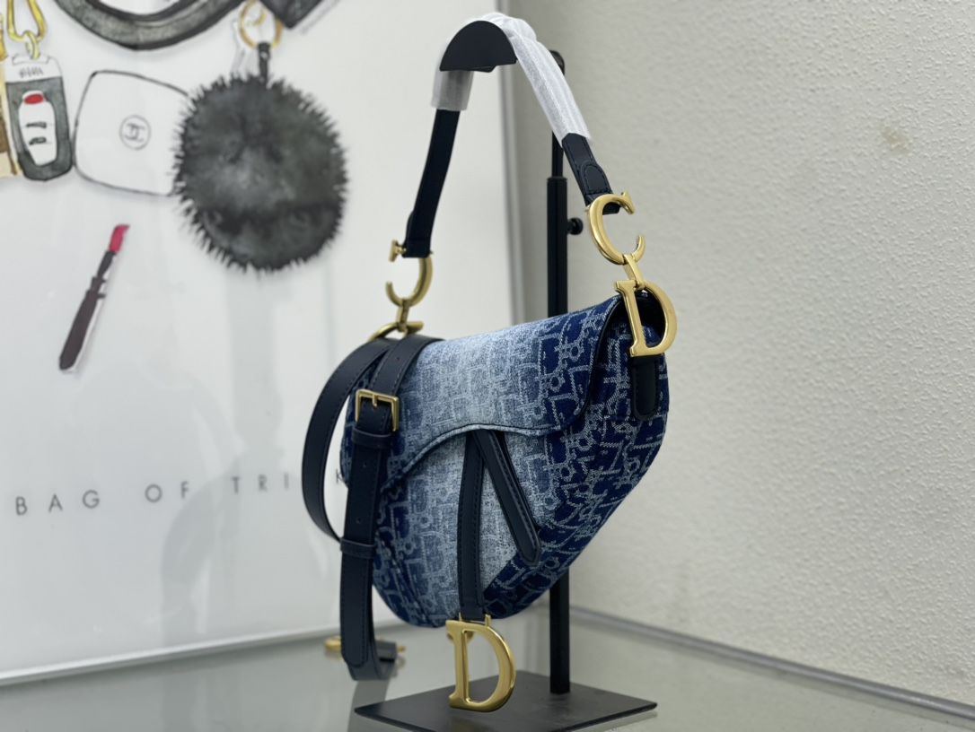 Dior Saddle Bag 5528 LM002 25.5cm