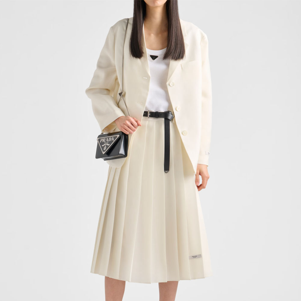 Prada Shiny Leather Mini Shoulder Bag  (Replica)