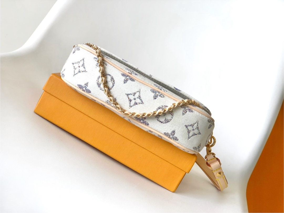 Louis Vuitton 10A Handbag Shoulder Bag Top Mirror Quality Version Wallet on Chain Ivy M83499