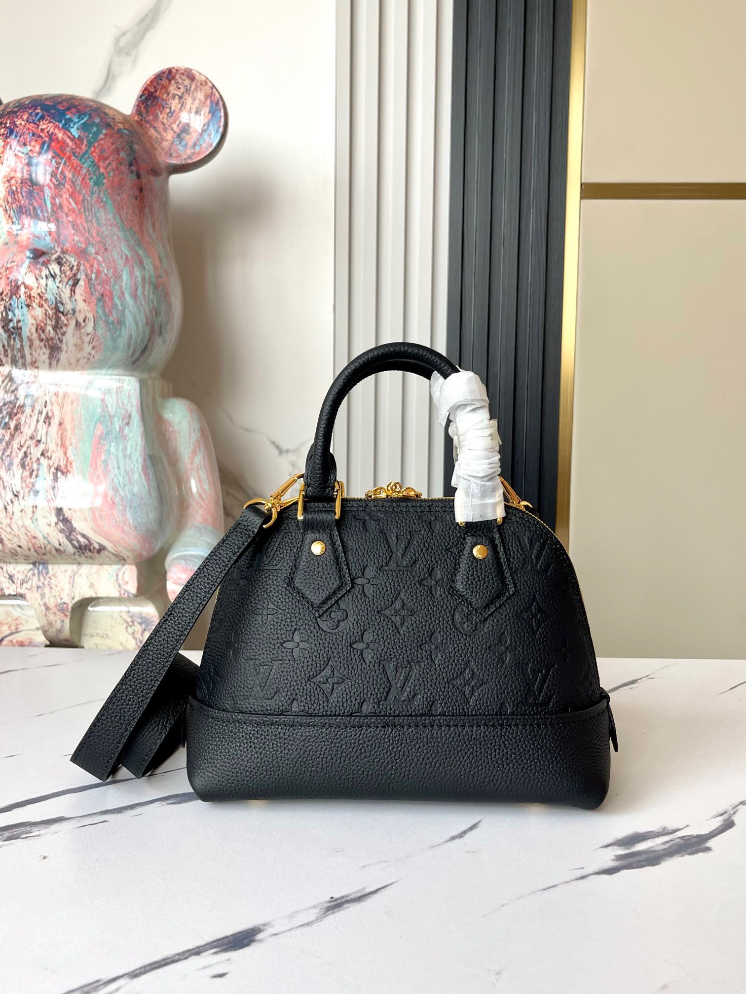 Louis Vuitton LV Neo Alma BB 2way Bag Monogram Empreinte Leather Handbag(Replica)