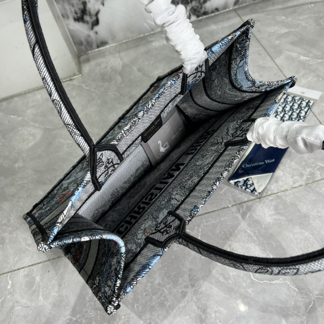 10A + top quality Medium Dior Book Tote 0175 XB022 36cm