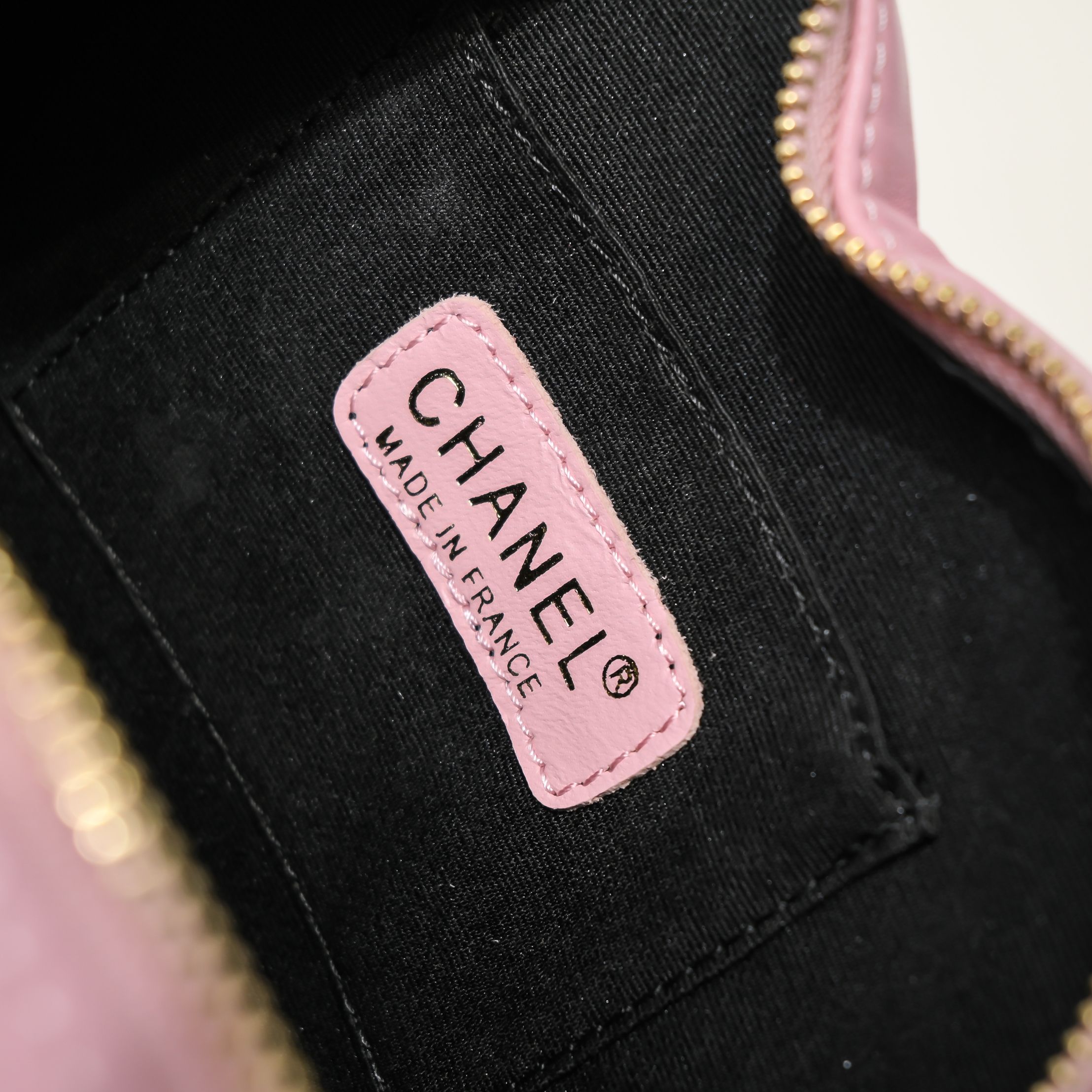 Chanel Peach Pericardium Bag Shoulder Bag Handbag