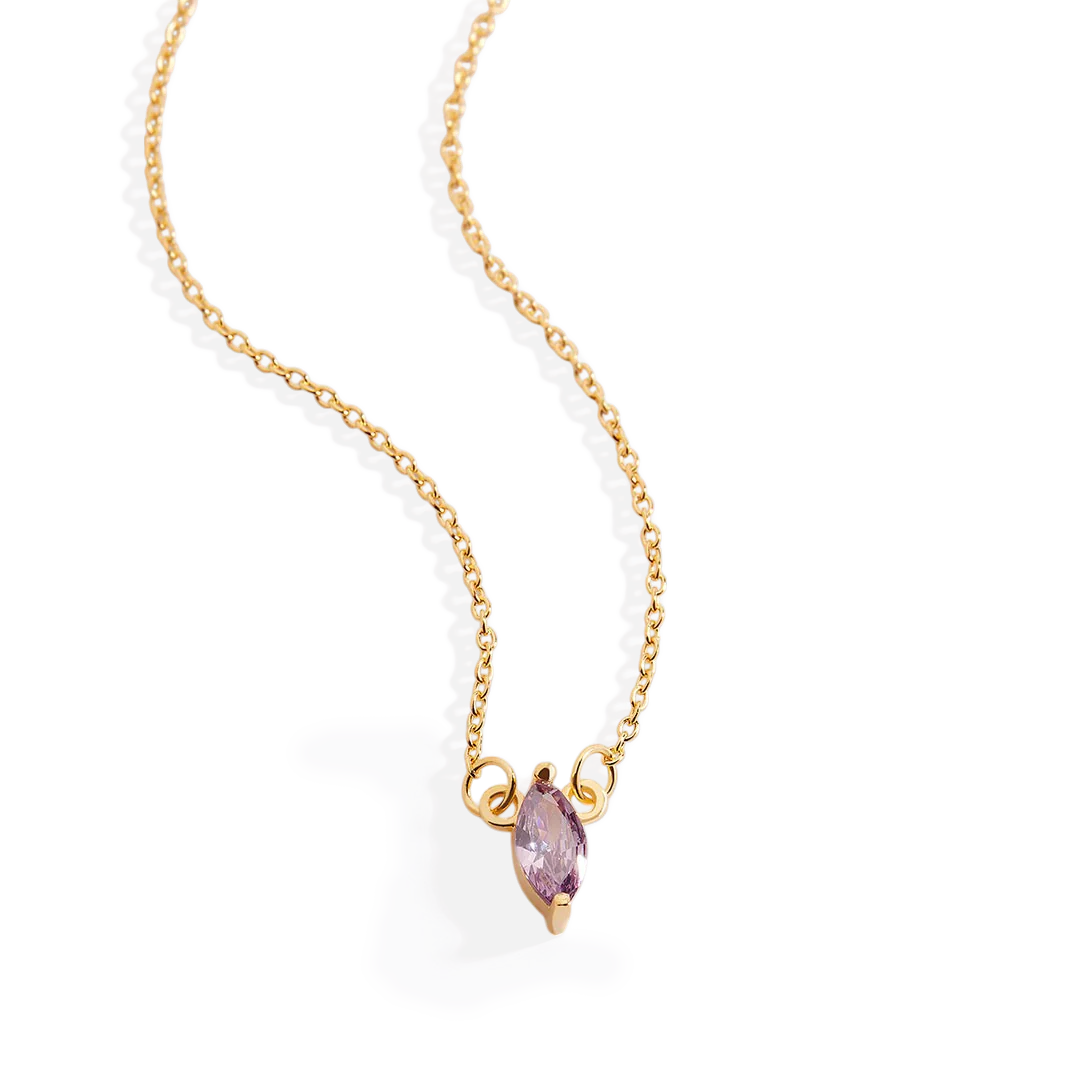 Elegant Family Birthstone Necklace