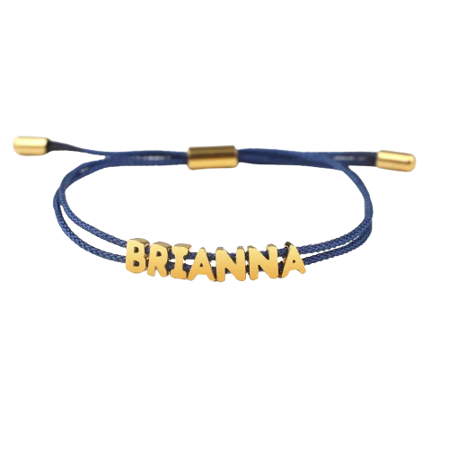 Personalized Adjustable Name Bracelet