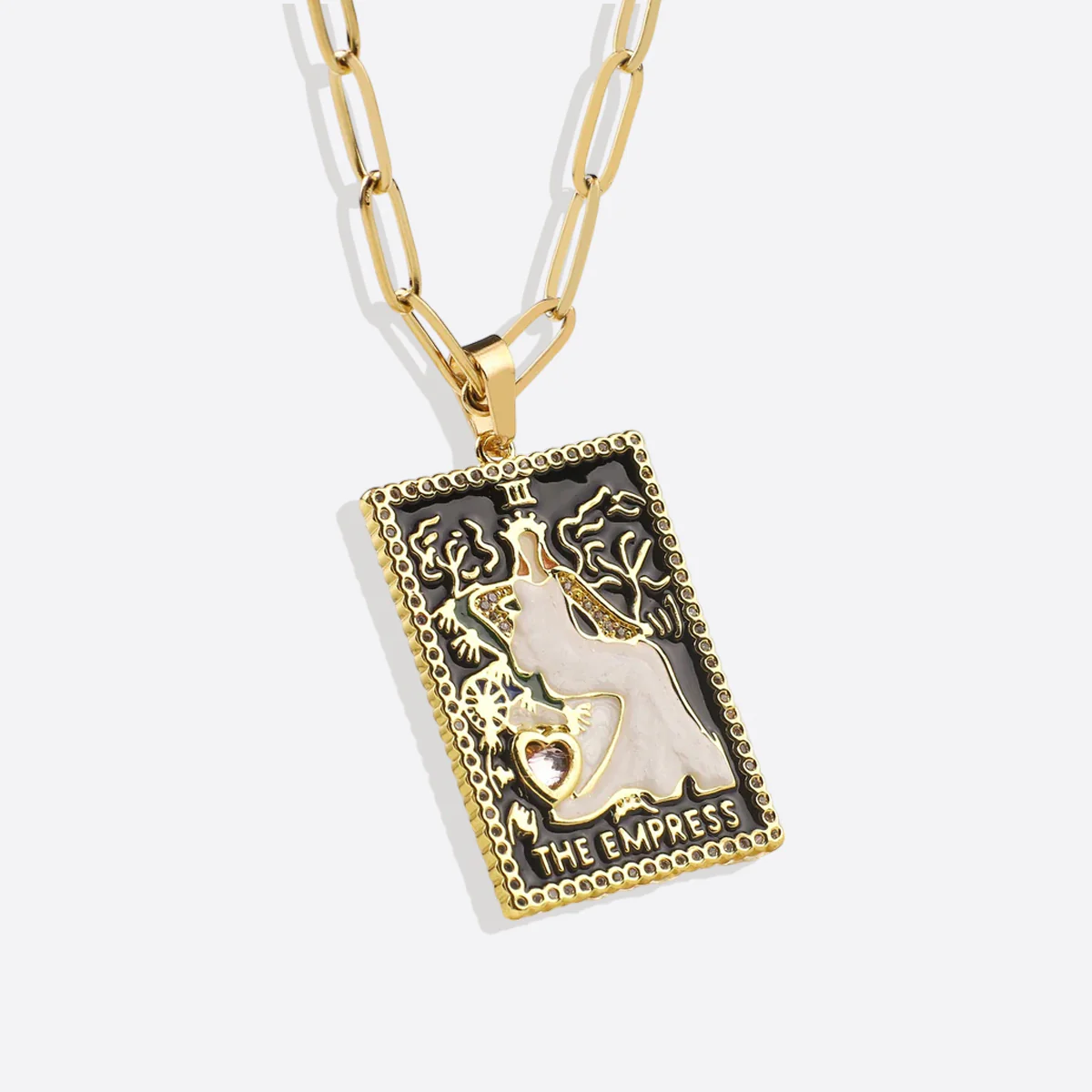 The Empress Tarot Necklace