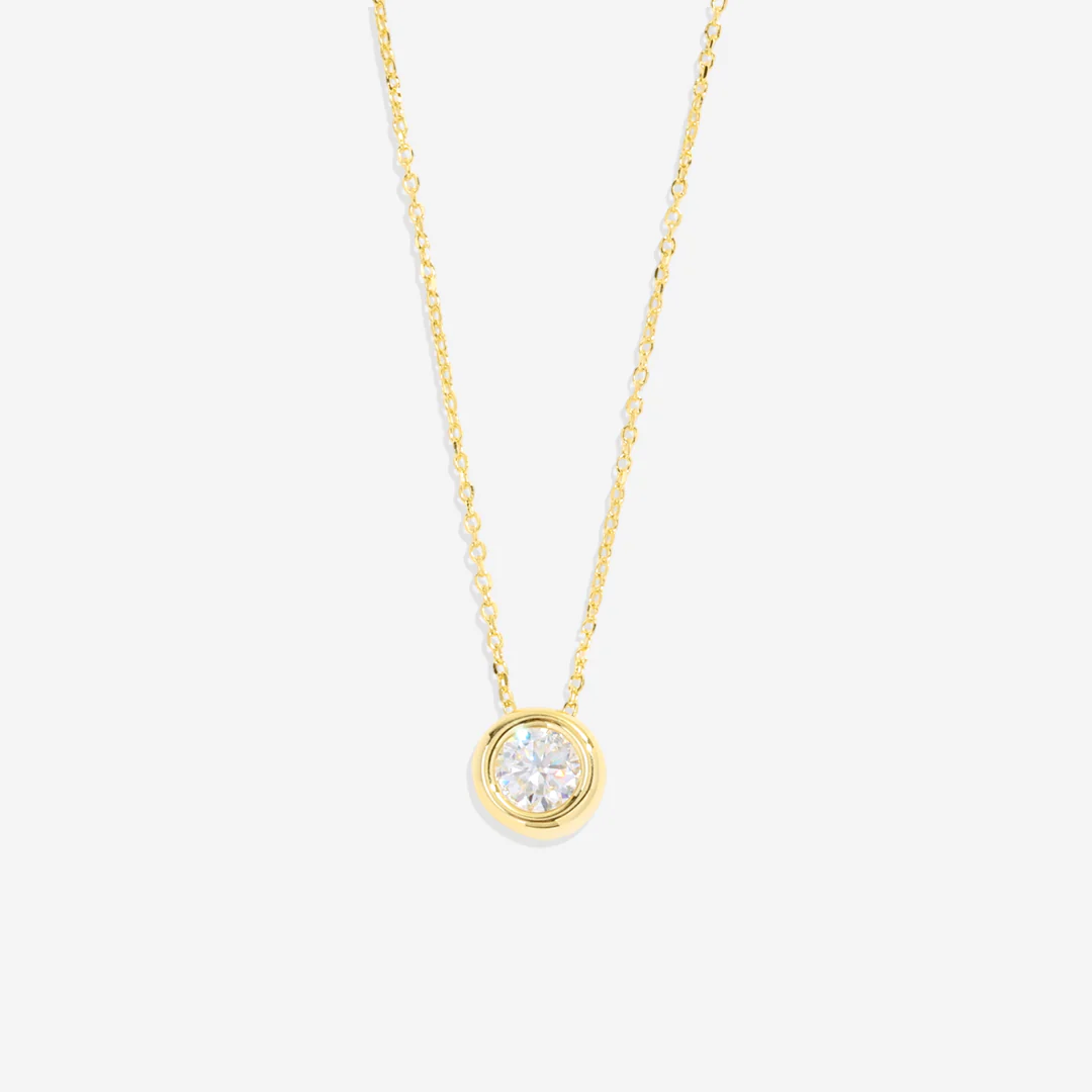 Bubble Solitaire Necklace
