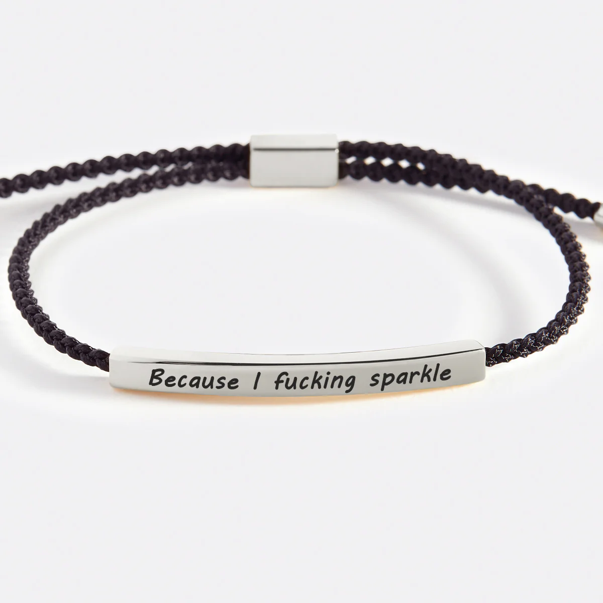 Because I F♥cking Sparkle Inspire Bracelet