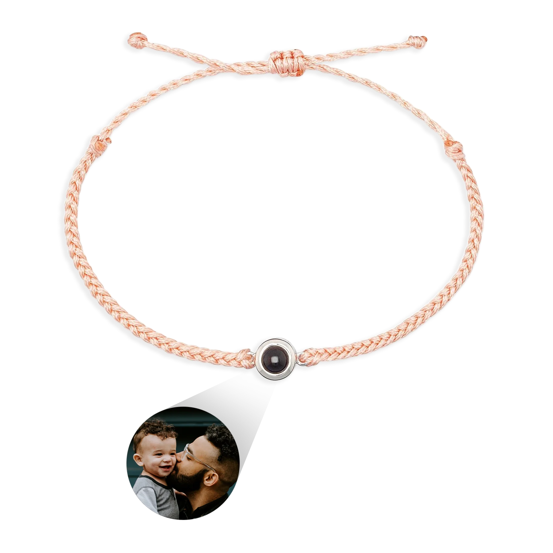 Personalized Adjustable Photo Bracelet