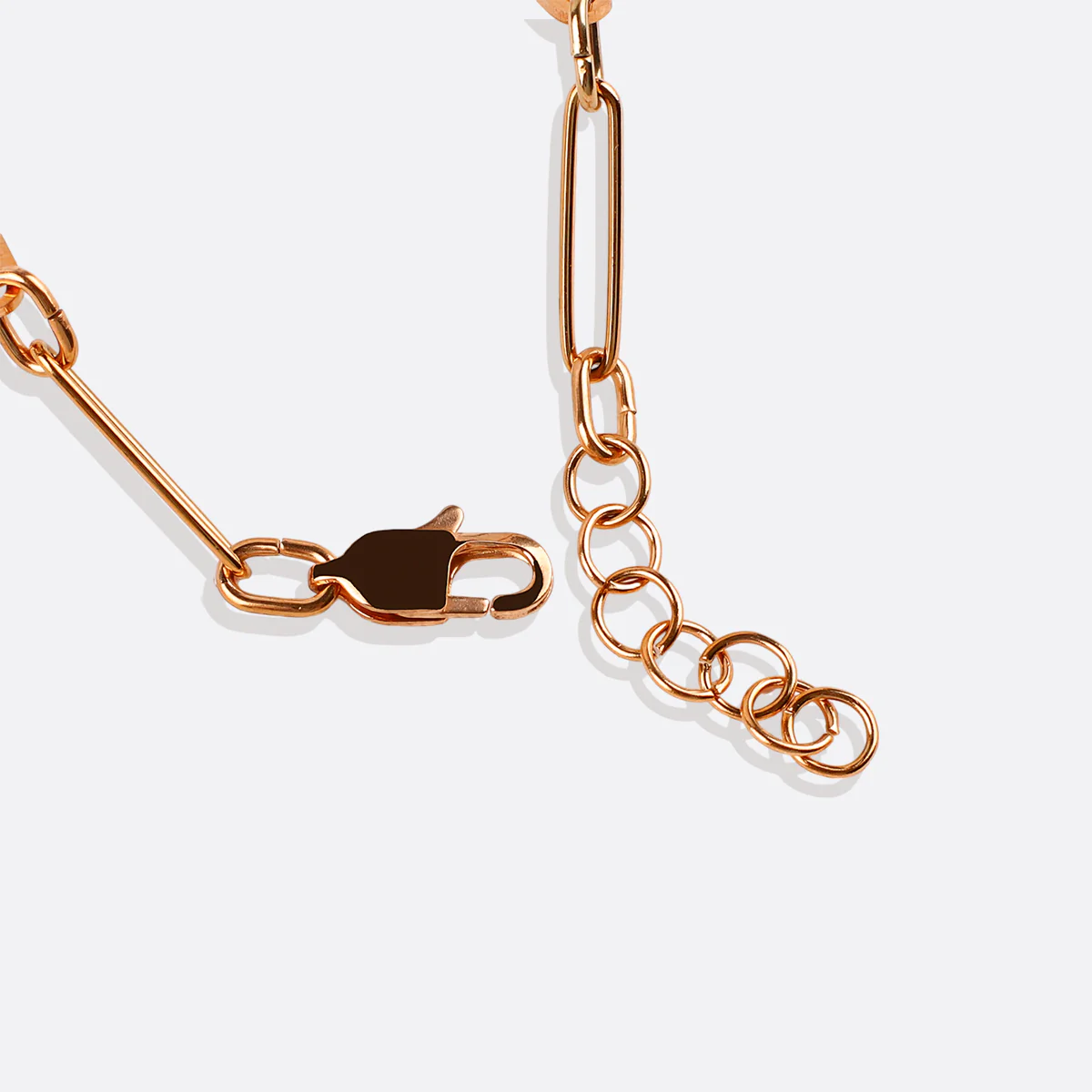 Personalized Paperclip Name Bracelet