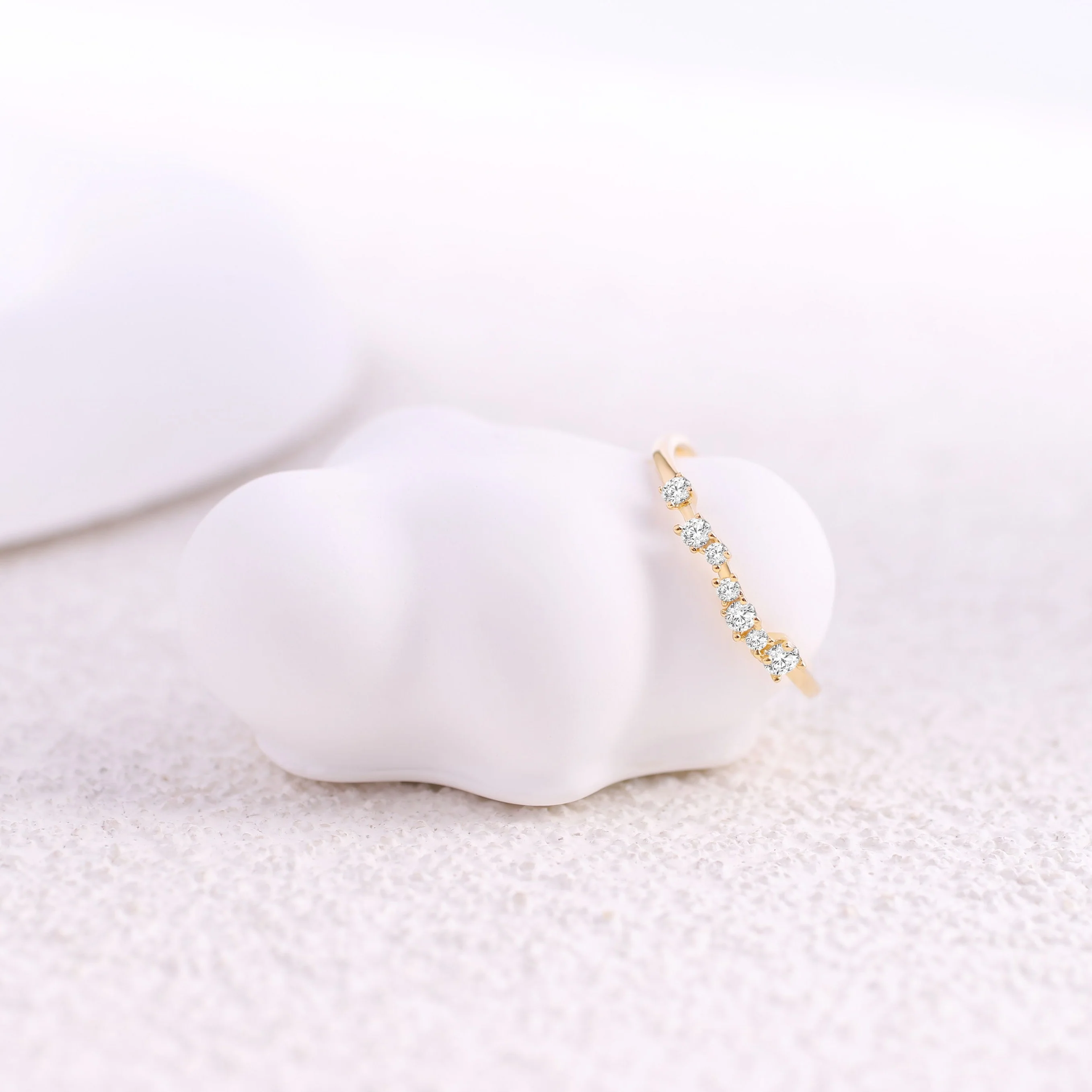 Shimmer Diamond Ring