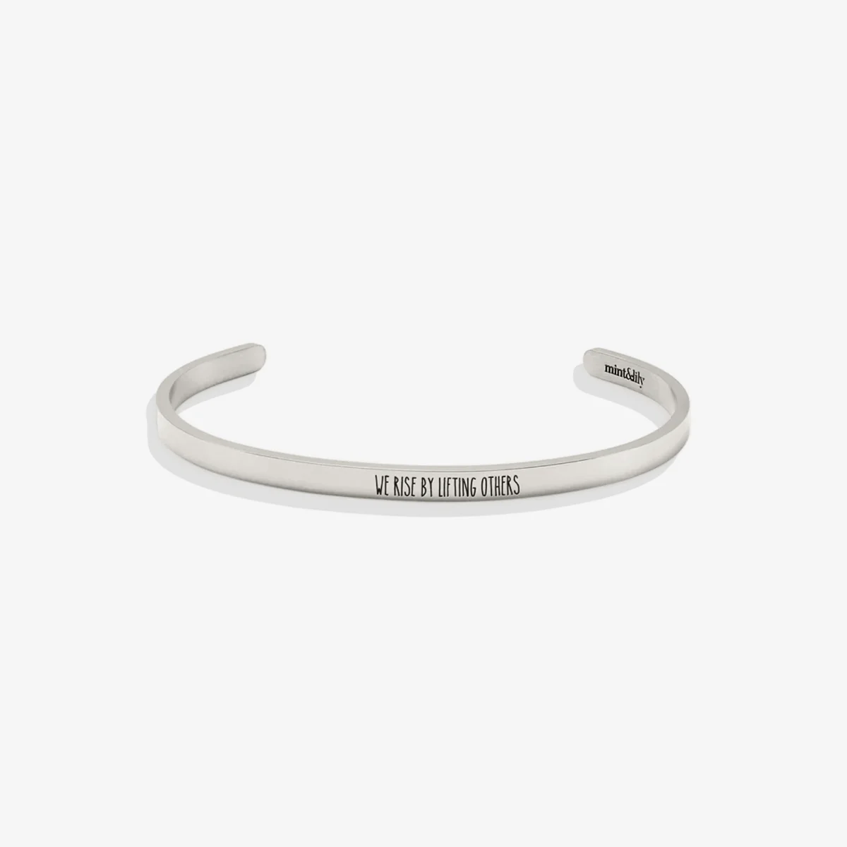 Personalized Thin Cuff Bracelet