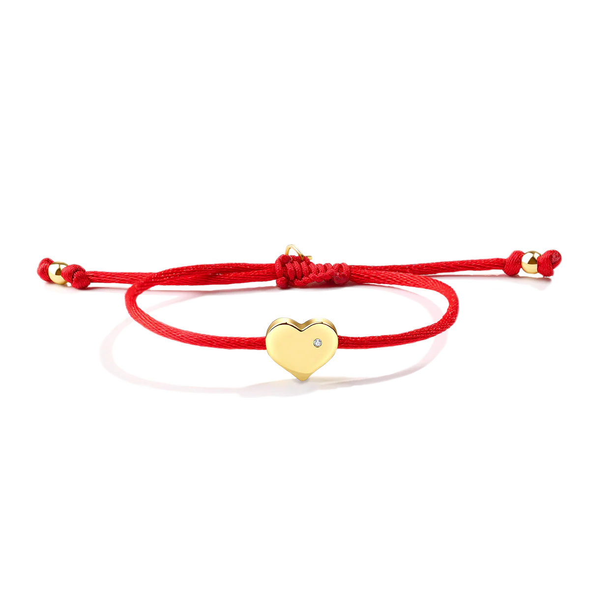 Heart String Adjustable Bracelet