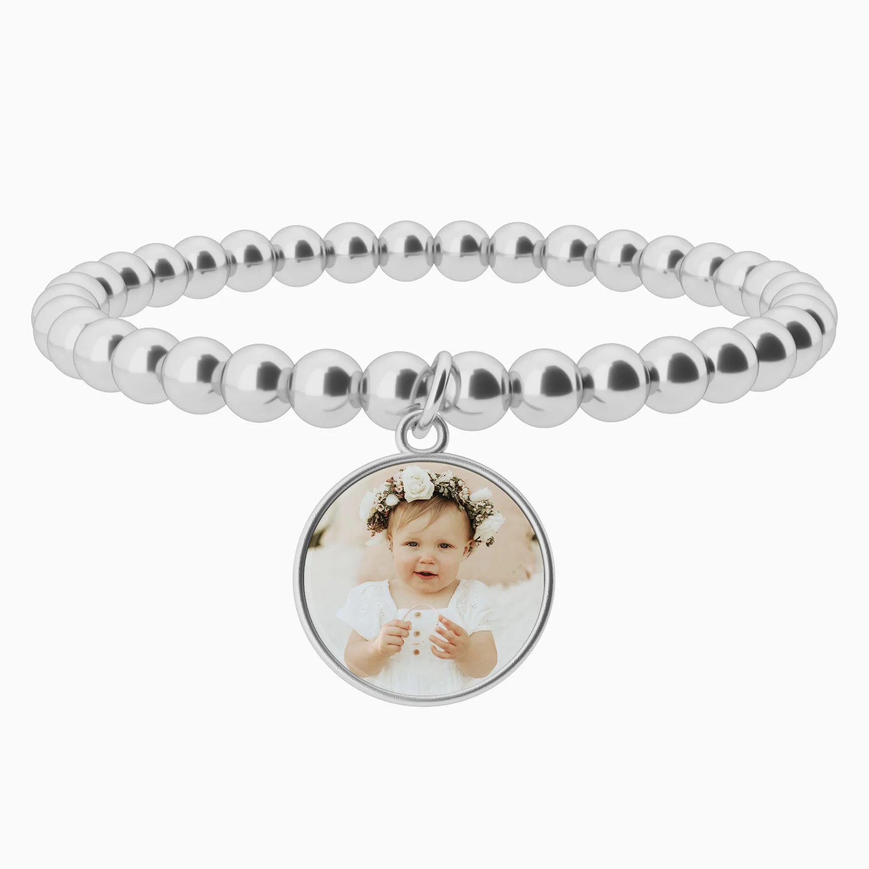 Personalized Photo Diana Charm Bracelet