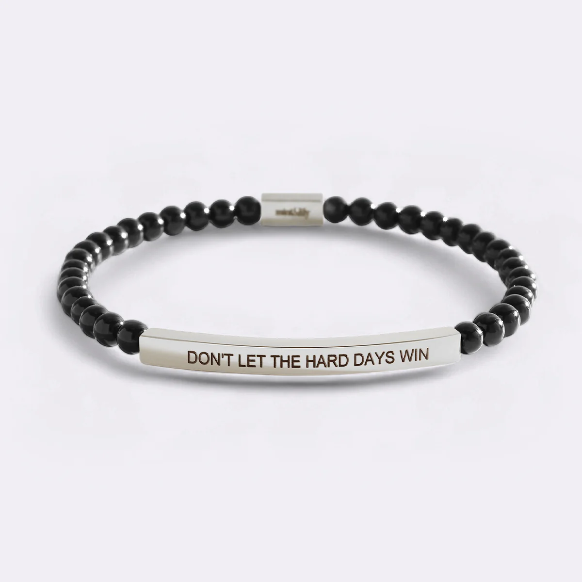 Don't Let The Hard Days Win Beaded Inspire Bracelet