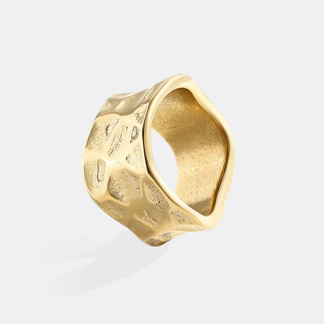 Chunky Textured Ring