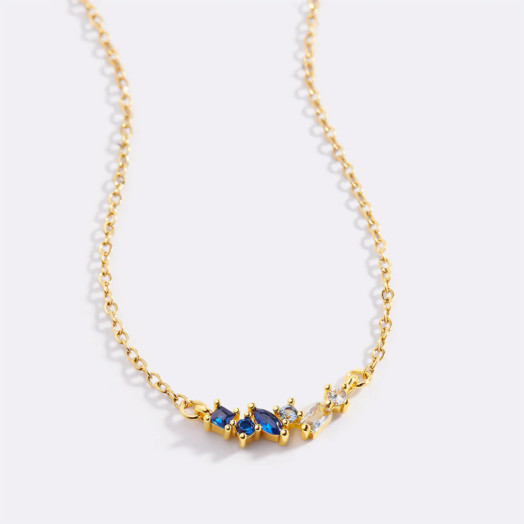 Ombre Birthstone Necklace