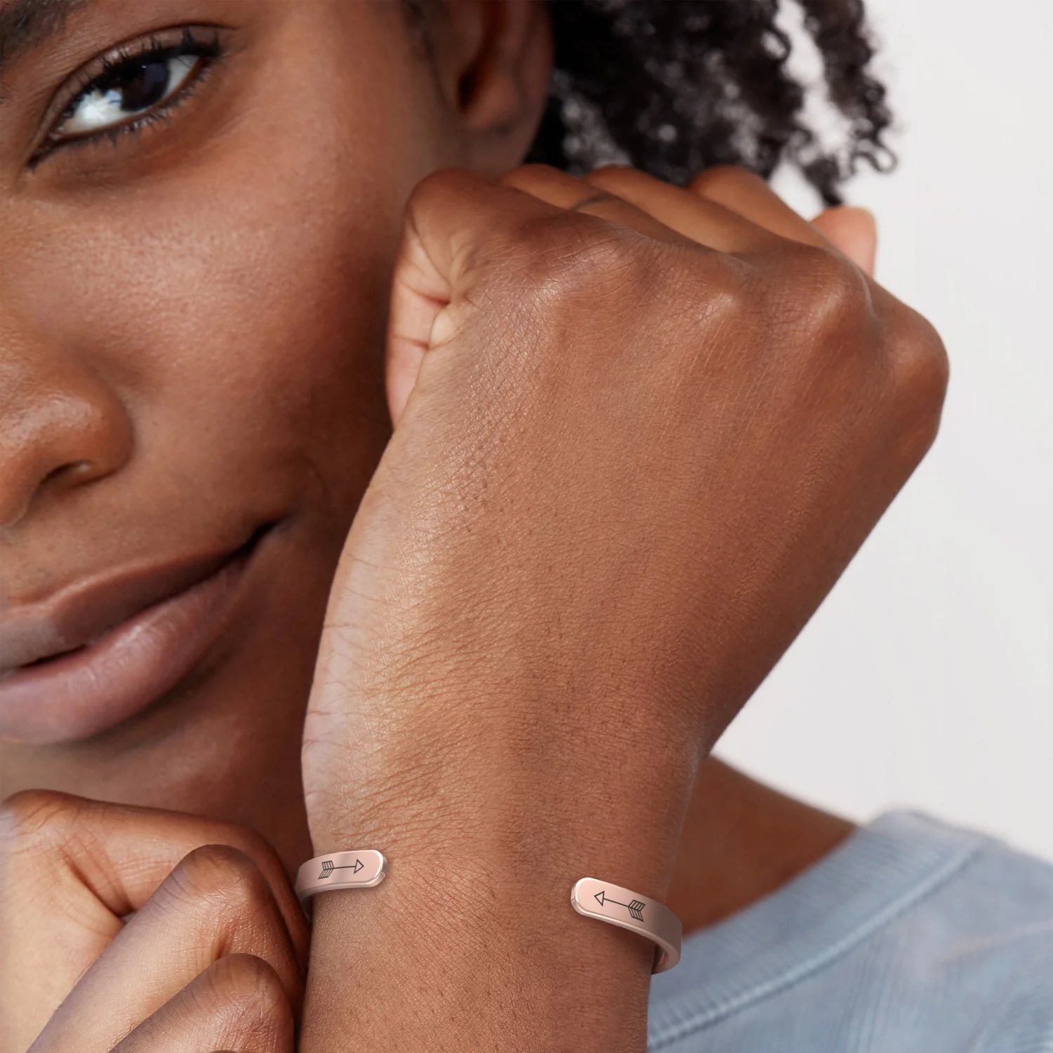 You are the Sister I got to Choose Personalizable Cuff Bracelet