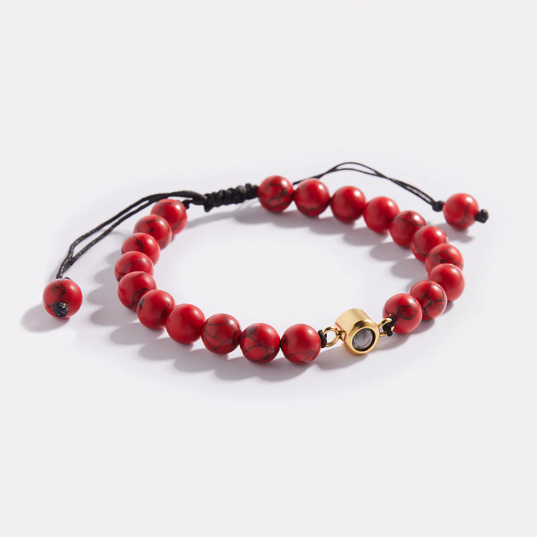 Beaded Photo Bracelet