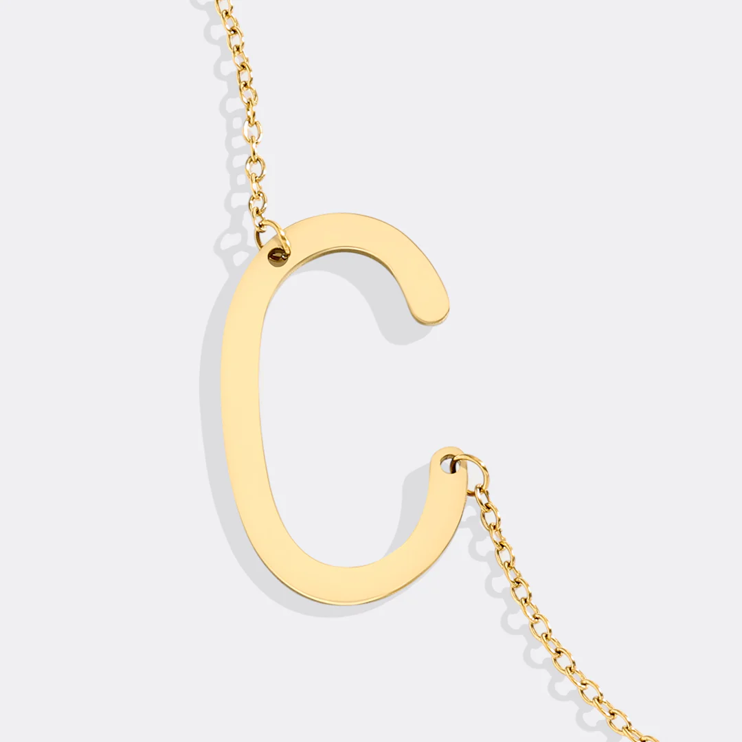 Statement Initial Necklace