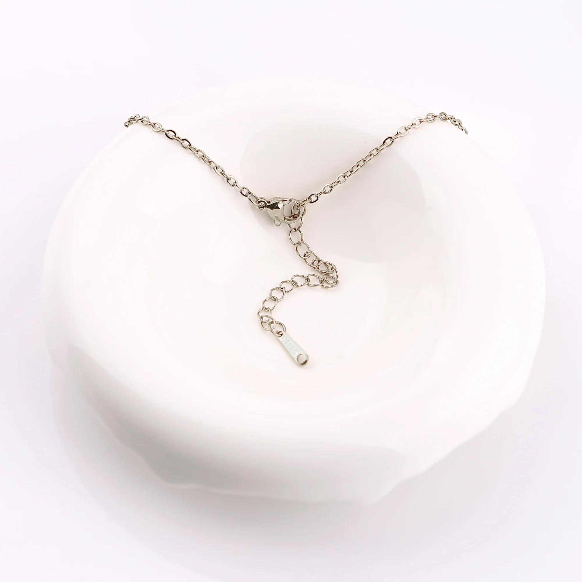 Engraved Heart Pendant Necklace • Best Friend Gift