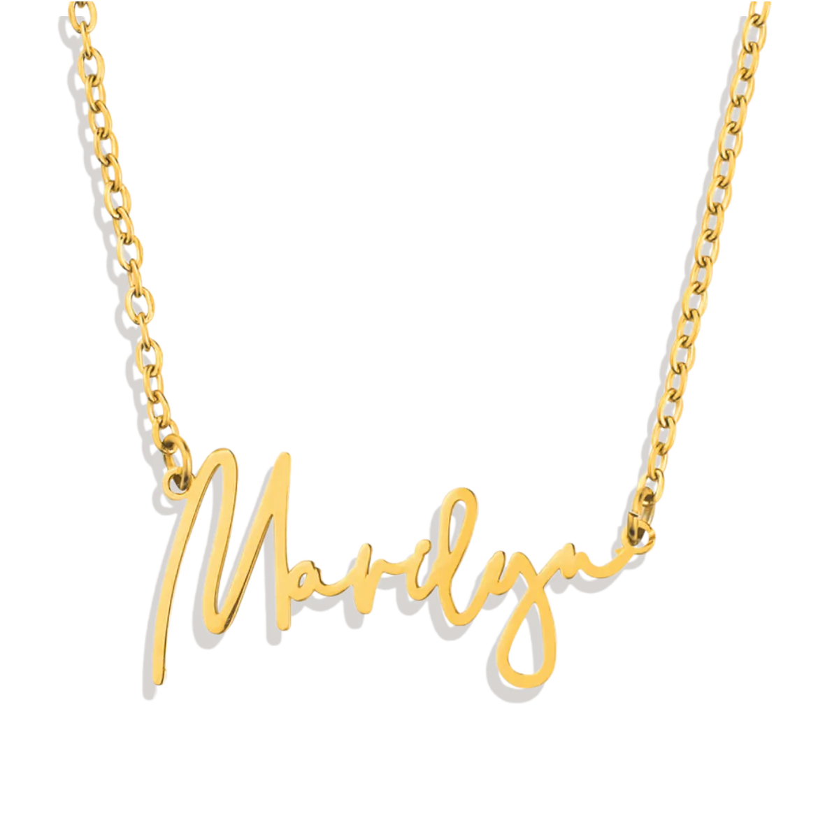 Monroe Name Necklace