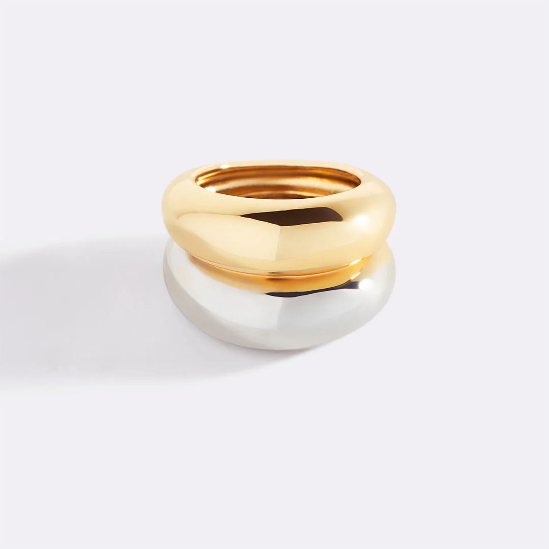 The Merge Mixed Metal Ring