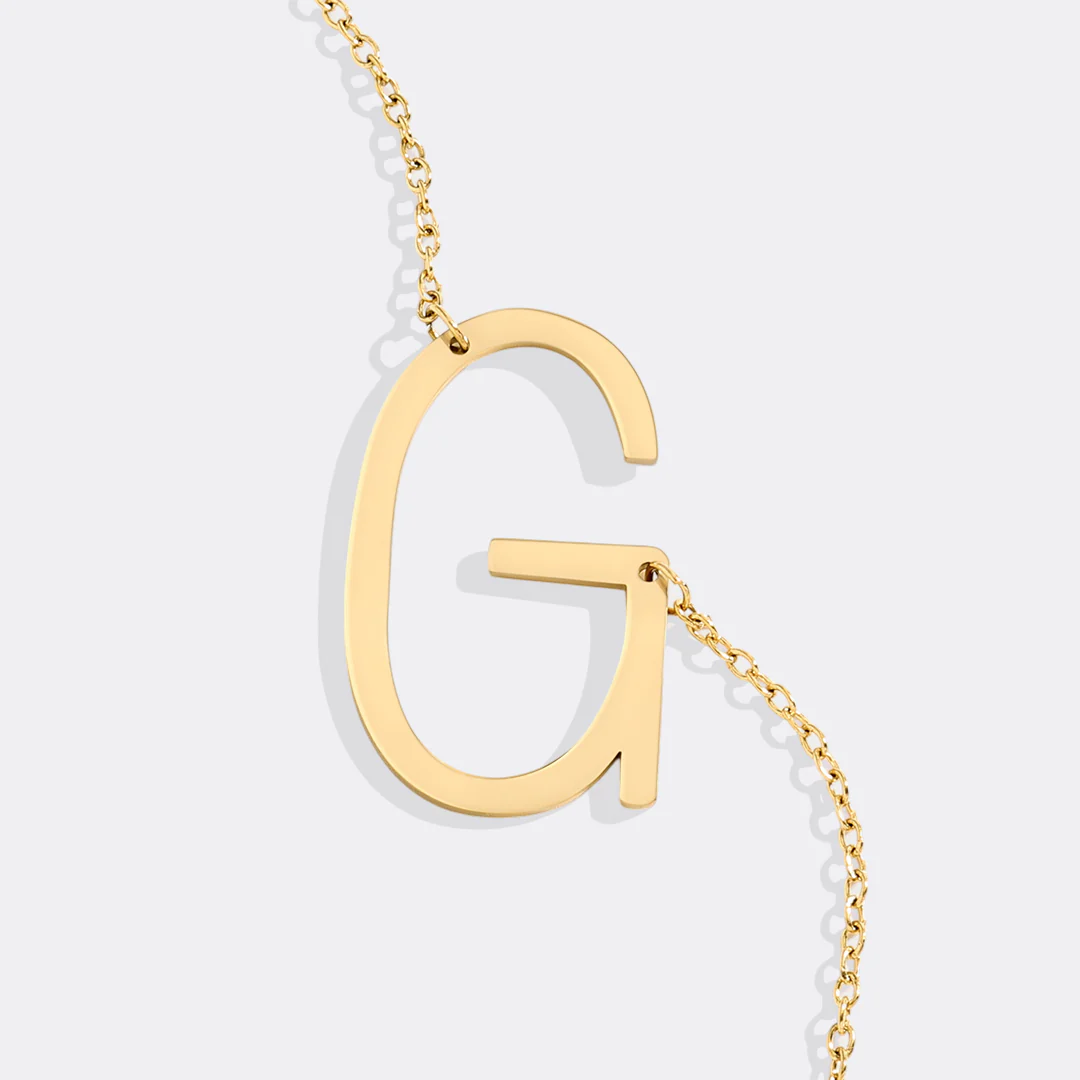 Statement Initial Necklace