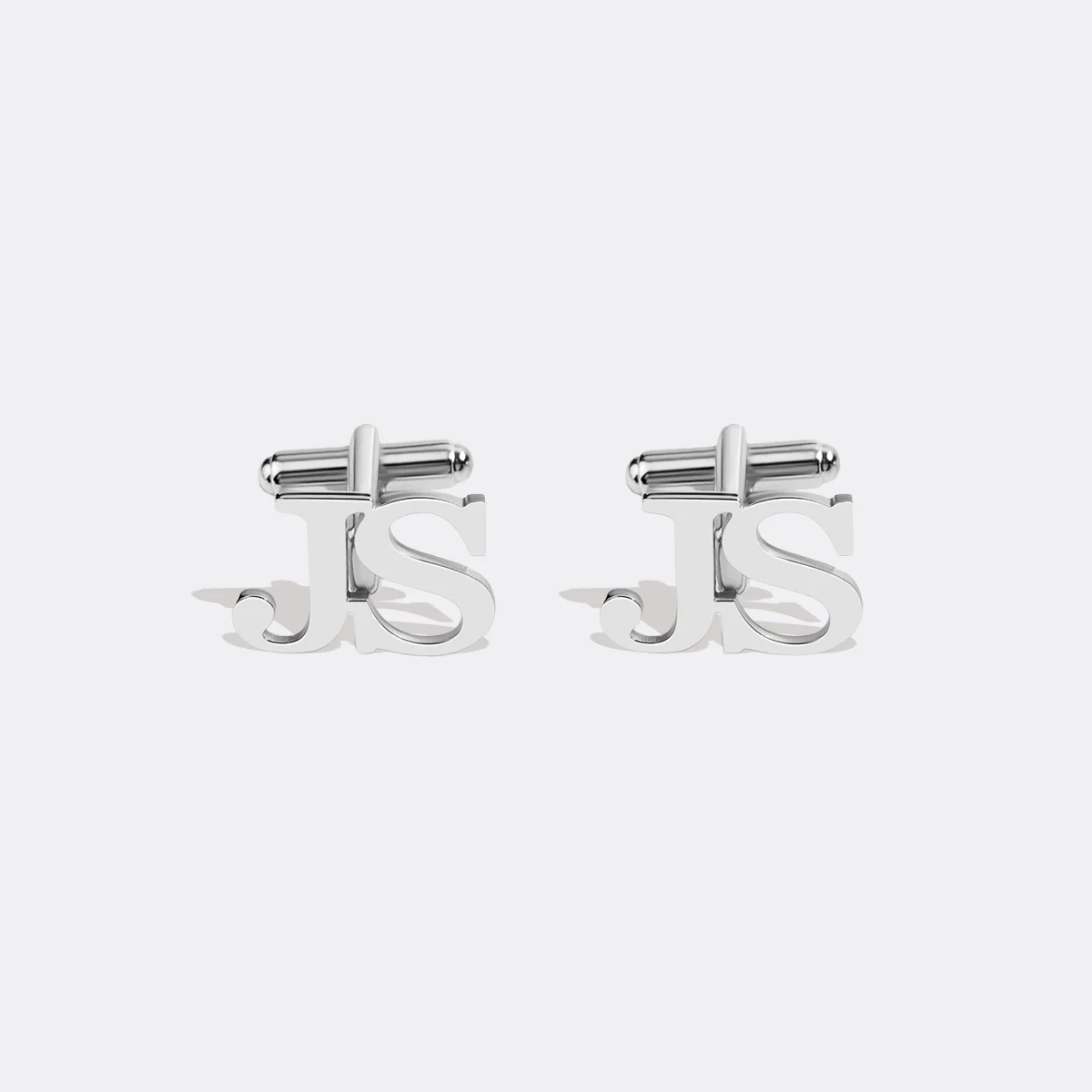 Monogrammed Cufflinks with Initials