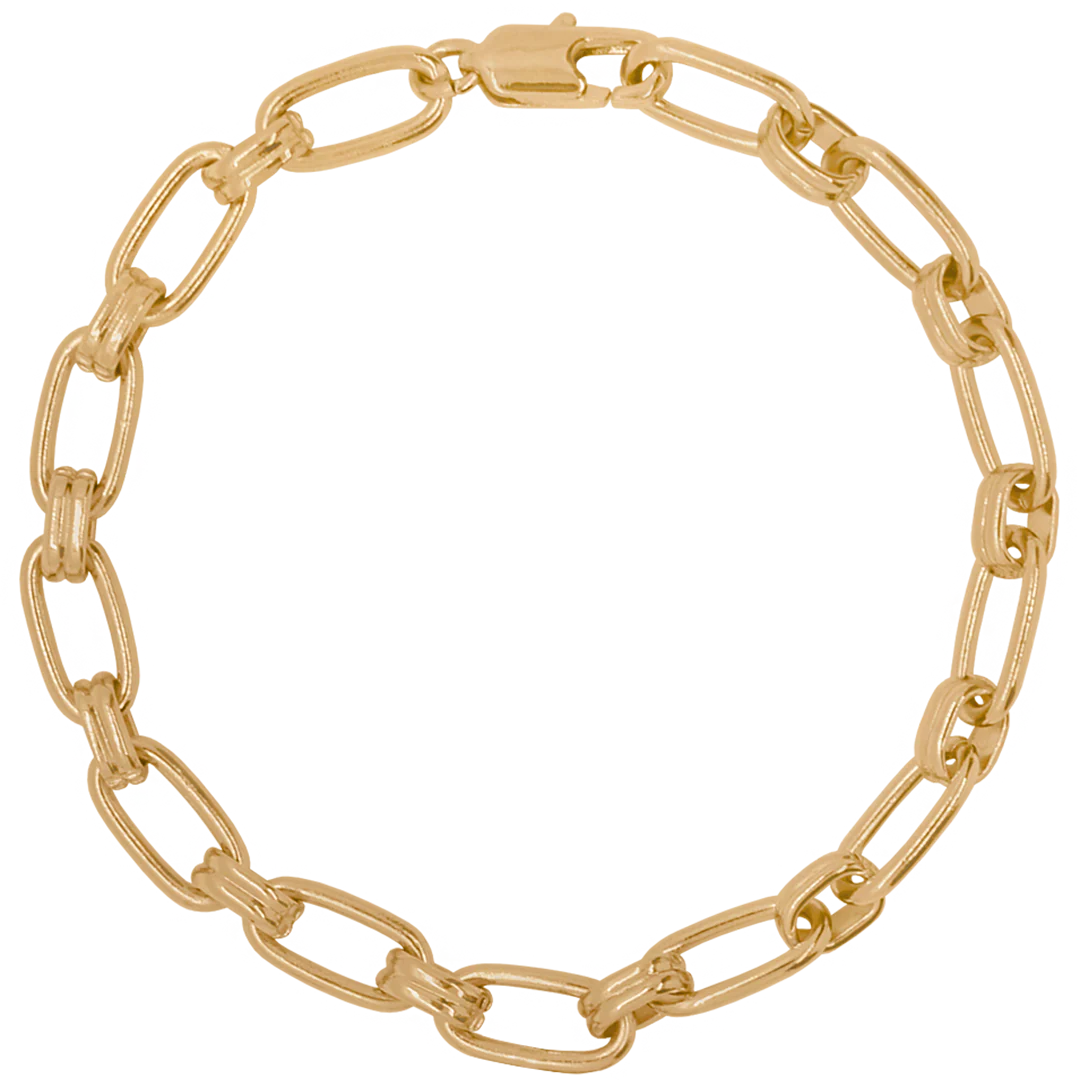 Chunky Paperclip Chain Bracelet