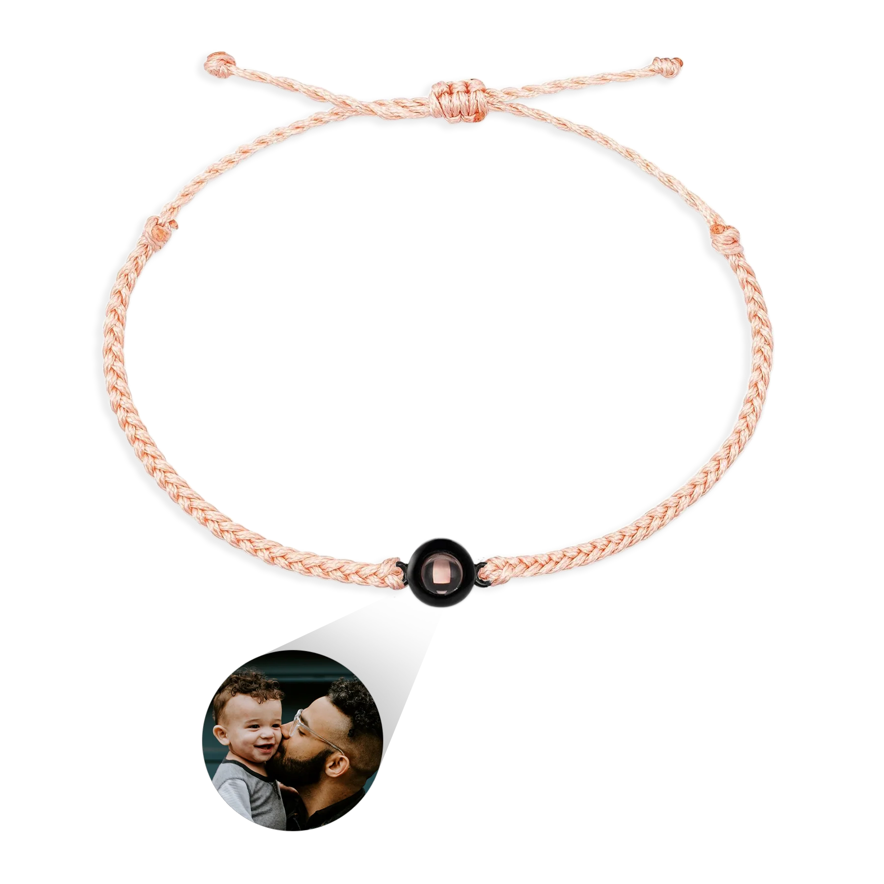 Personalized Adjustable Photo Bracelet
