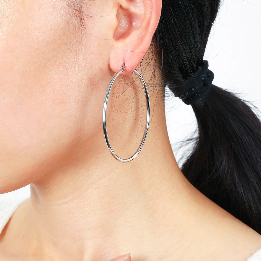 Lynette Large Hoop Earrings