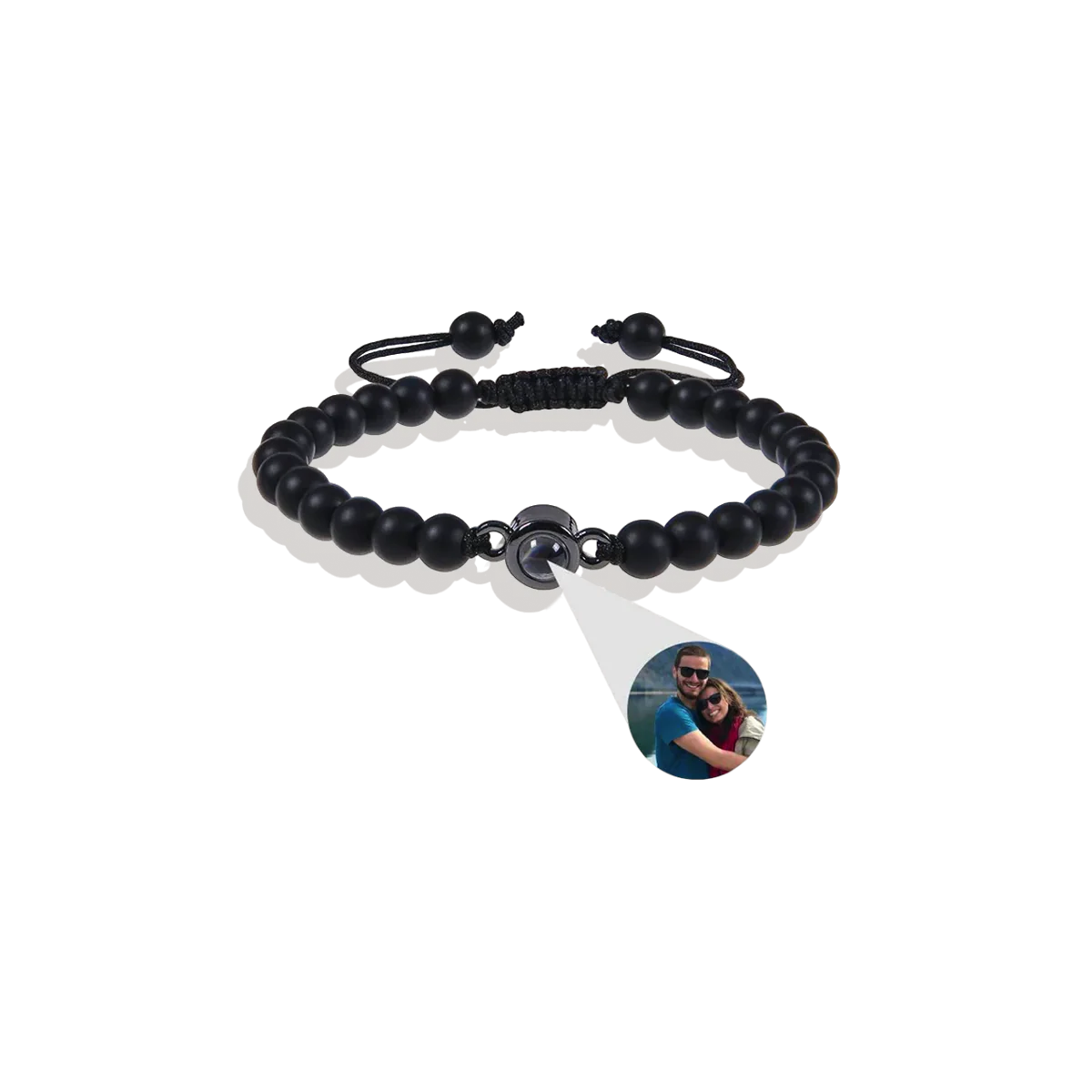 Beaded Photo Bracelet