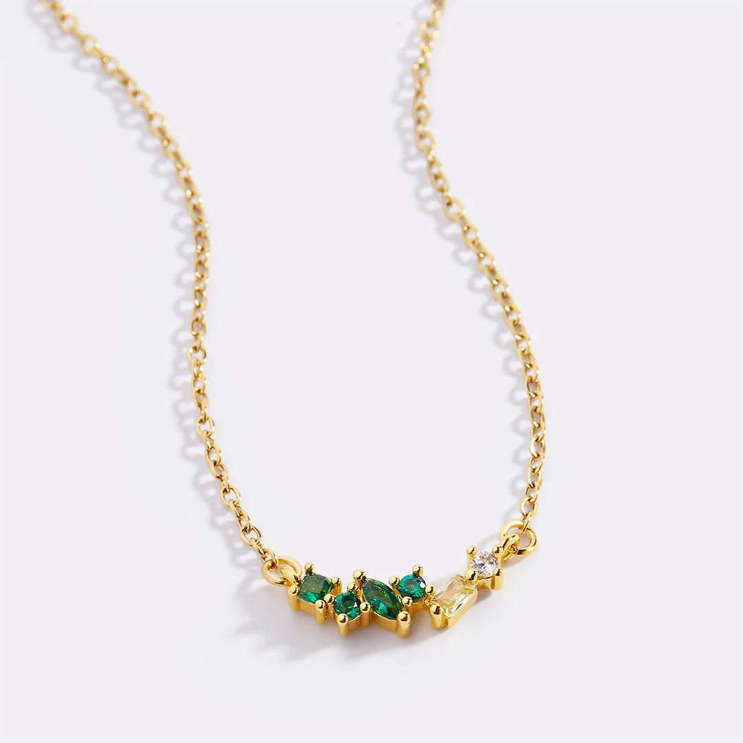 Ombre Birthstone Necklace