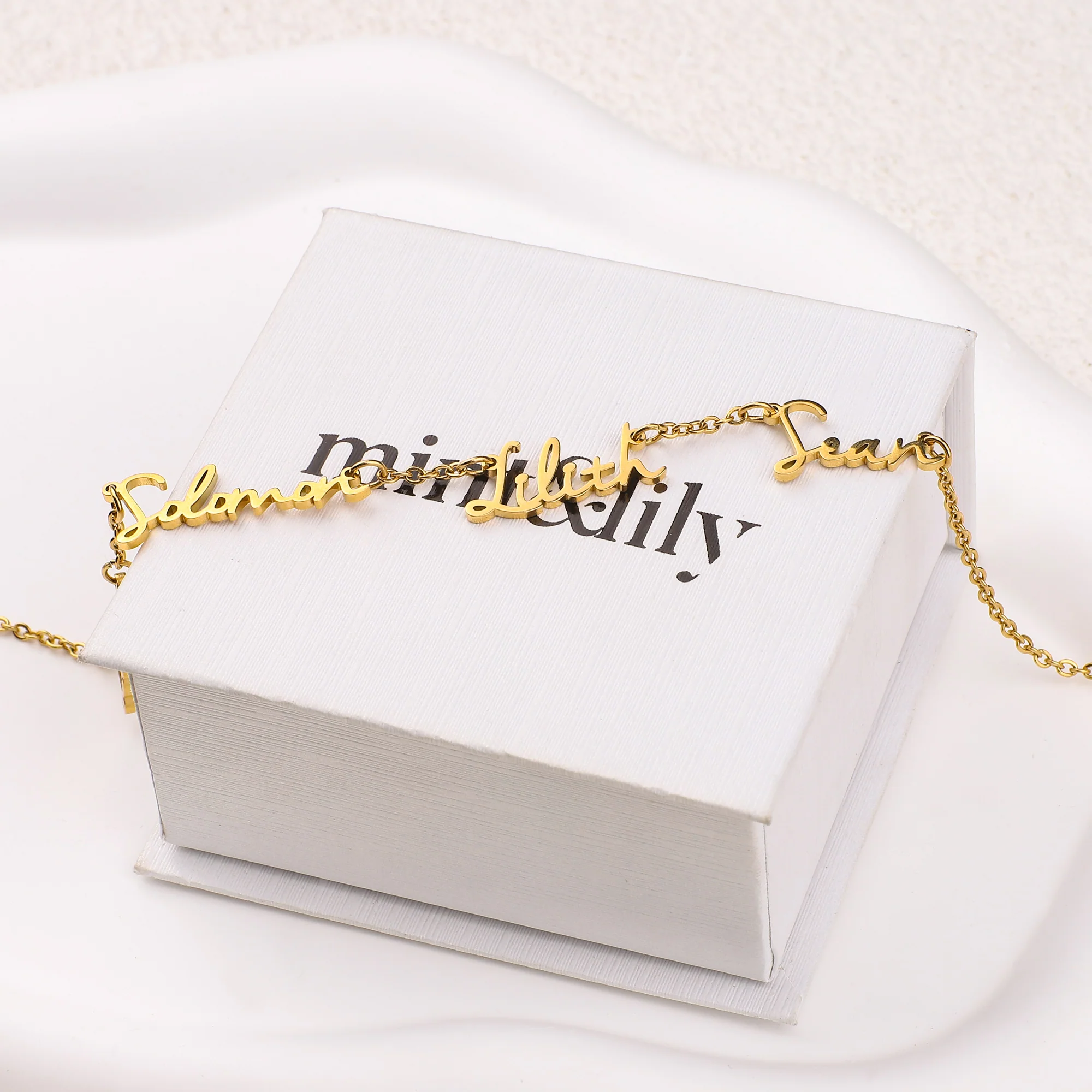 Fairy Multiple Name Necklace | Add Up to 4 Names