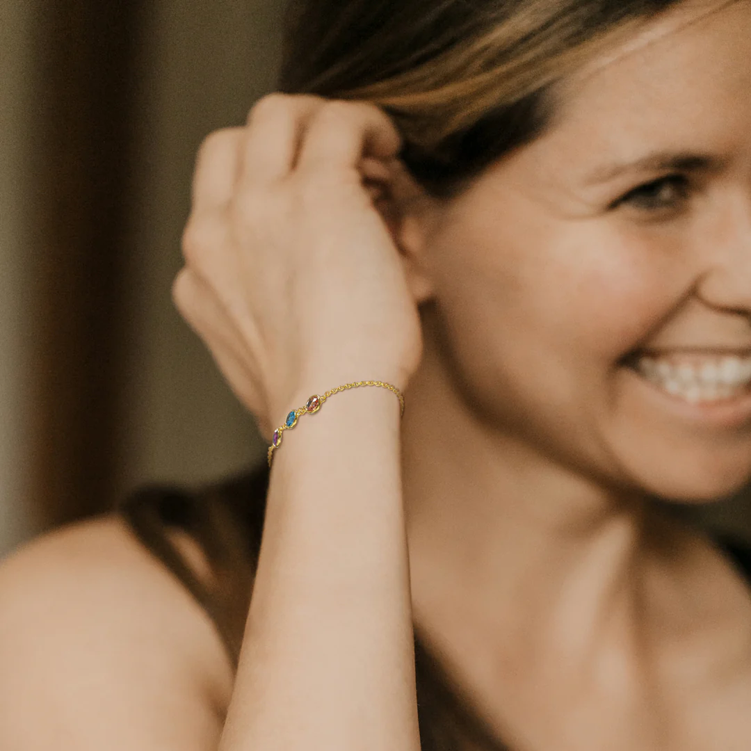 Personalized Birthstone Bracelet