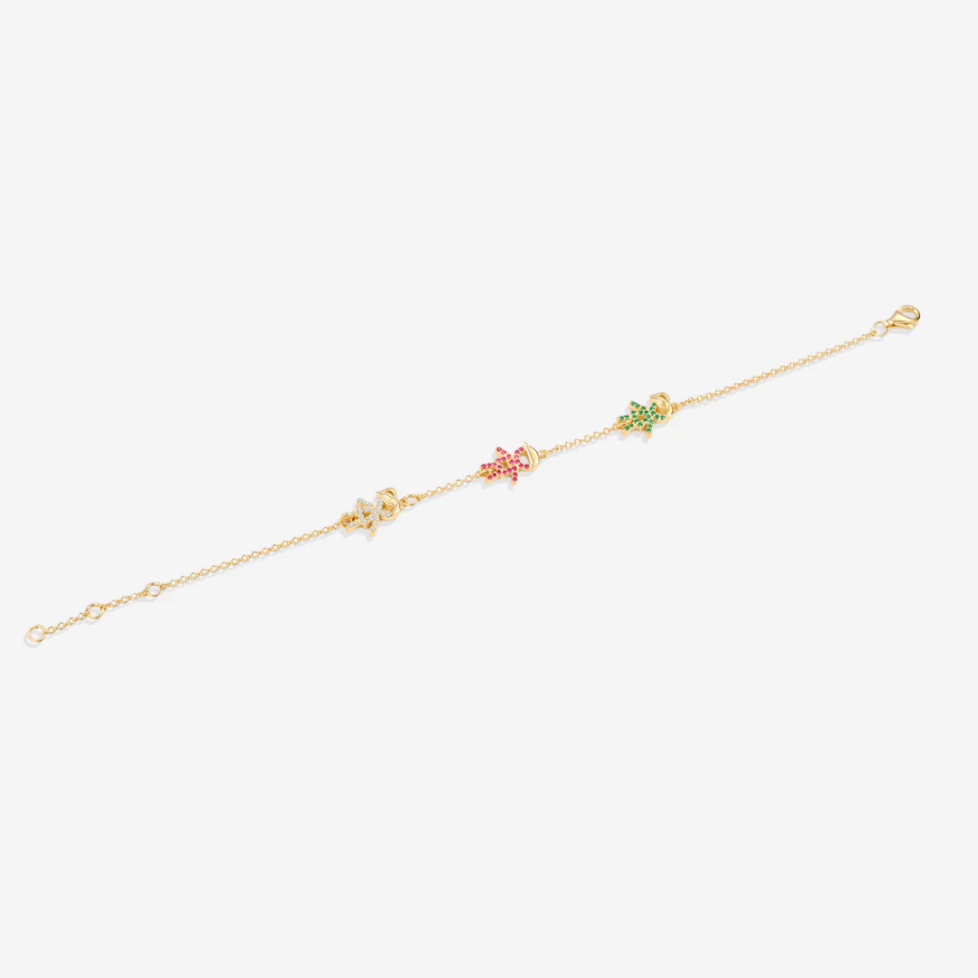 Personalized Mom Bracelet With Birthstone Kids