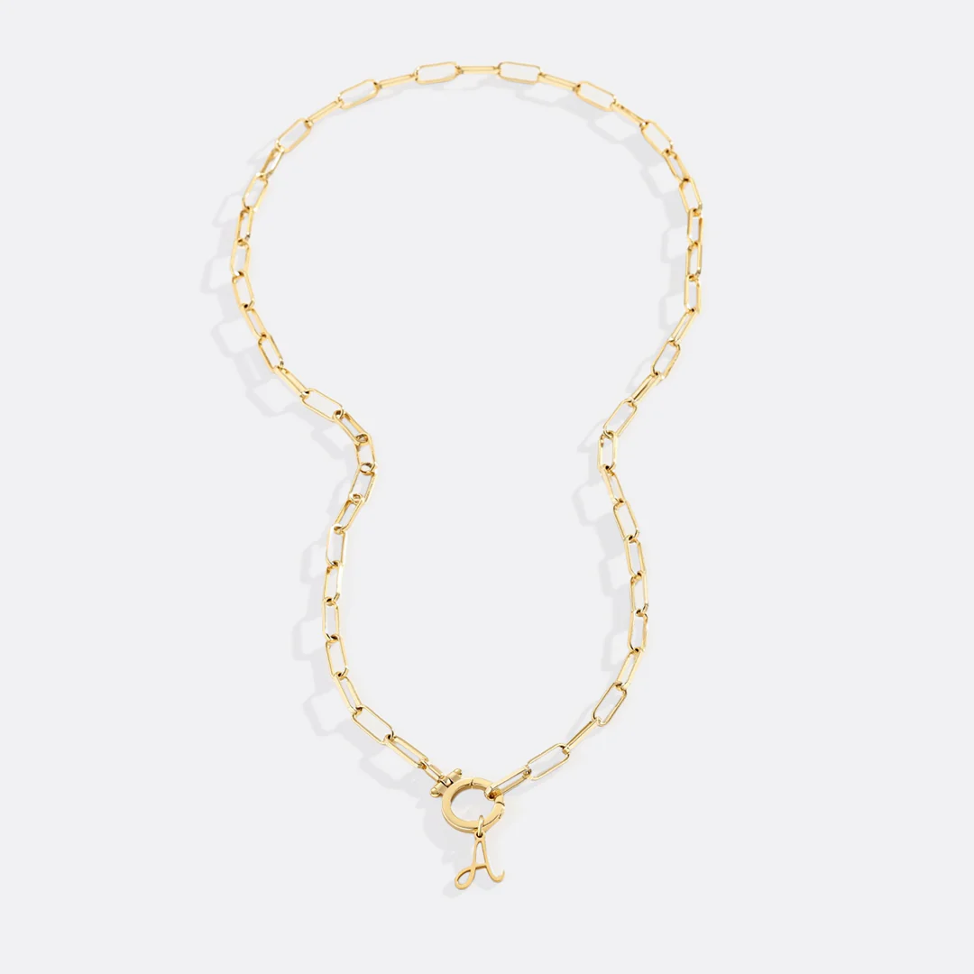 Cursive Initial Charm